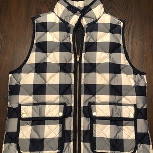 JCrew Puffer Vest - Like New Condition, Size Med